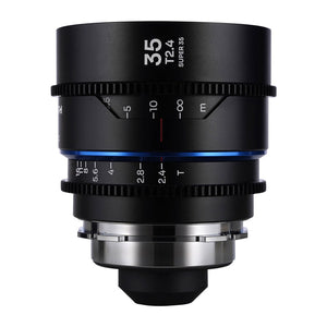 Laowa Nanomorph 35mm T2.4 1.5X S35 Lens (Blue) - PL/EF Mount