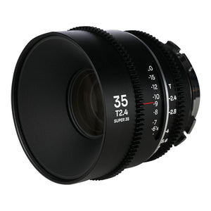 Laowa Nanomorph 35mm T2.4 1.5X S35 Lens (Silver) - PL/EF Mount