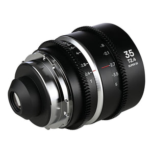 Laowa Nanomorph 35mm T2.4 1.5X S35 Lens (Silver) - PL/EF Mount