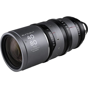 Laowa Sunlight 40-80mm T4.5 2x FF Anamorphic Zoom - PL Mount (Silver)