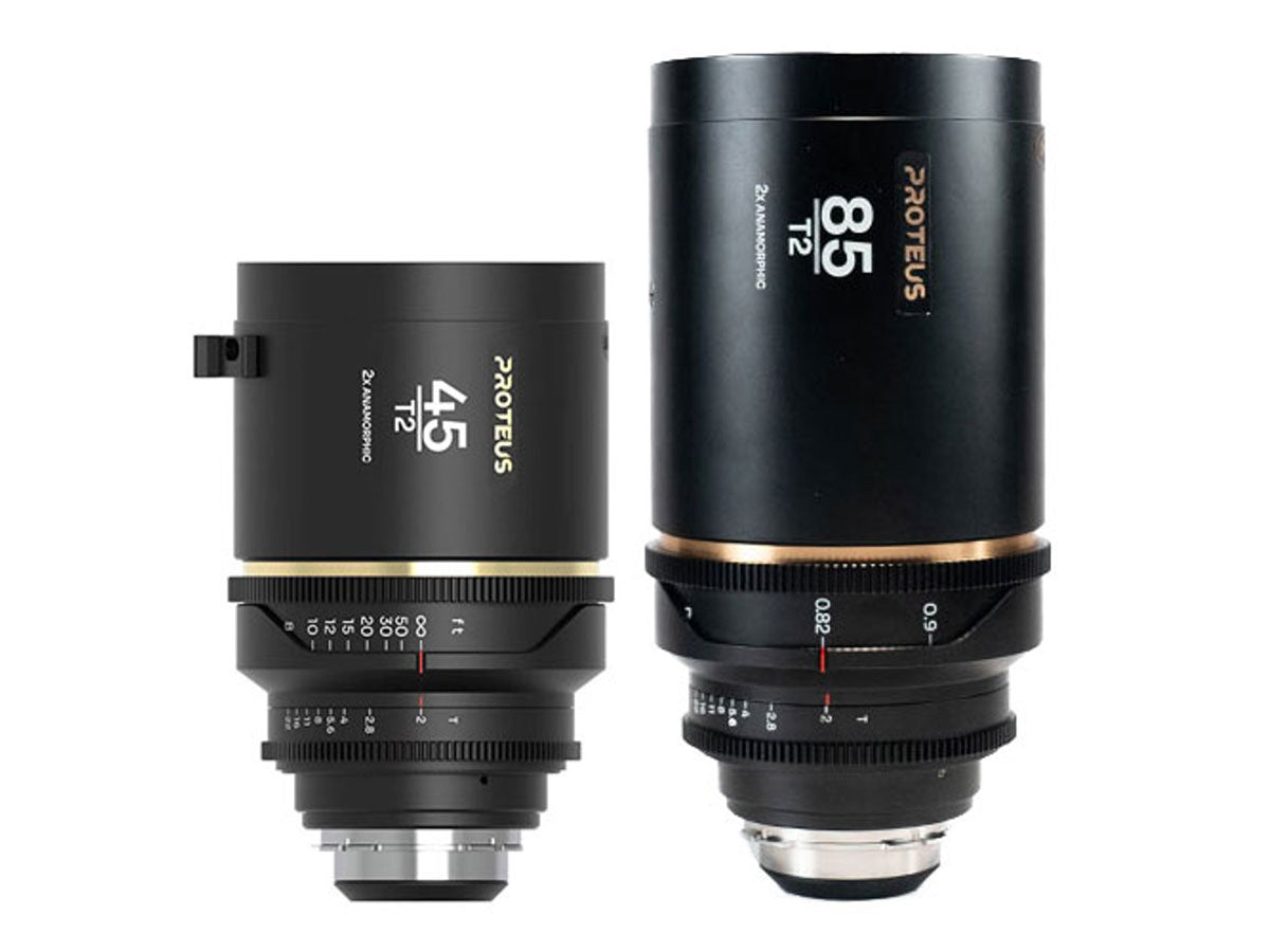 Laowa Proteus 45mm/85mm T2 2X Anamorphic Lens Bundle (Silver) - PL Mount