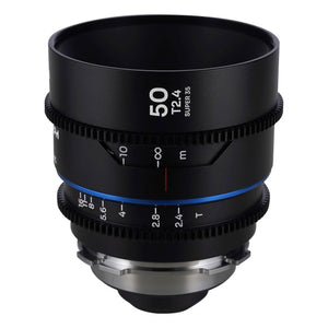 Laowa Nanomorph 50mm T2.4 1.5X S35 Lens (Blue) - PL/EF Mount