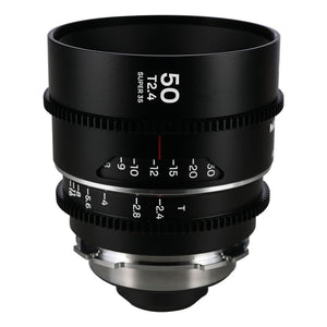 Laowa Nanomorph 50mm T2.4 1.5X S35 Lens (Silver) - PL/EF Mount