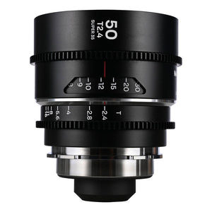 Laowa Nanomorph 50mm T2.4 1.5X S35 Lens (Silver) - PL/EF Mount