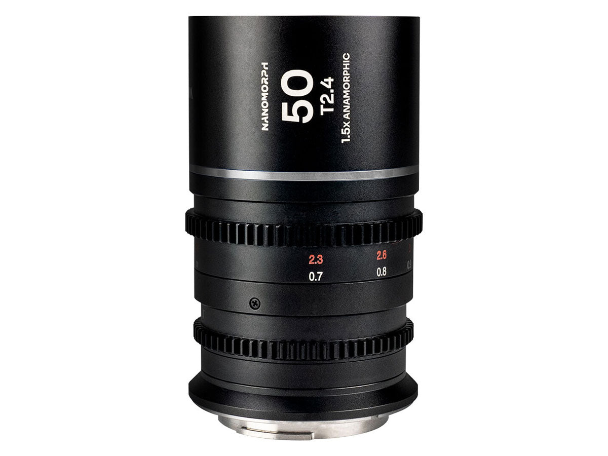 Laowa Nanomorph 50mm T2.4 1.5X S35 Lens (Silver) - E Mount