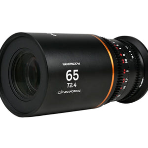Laowa Nanomorph 65mm T2.4 1.5X S35 - Fuji X Mount (Amber)