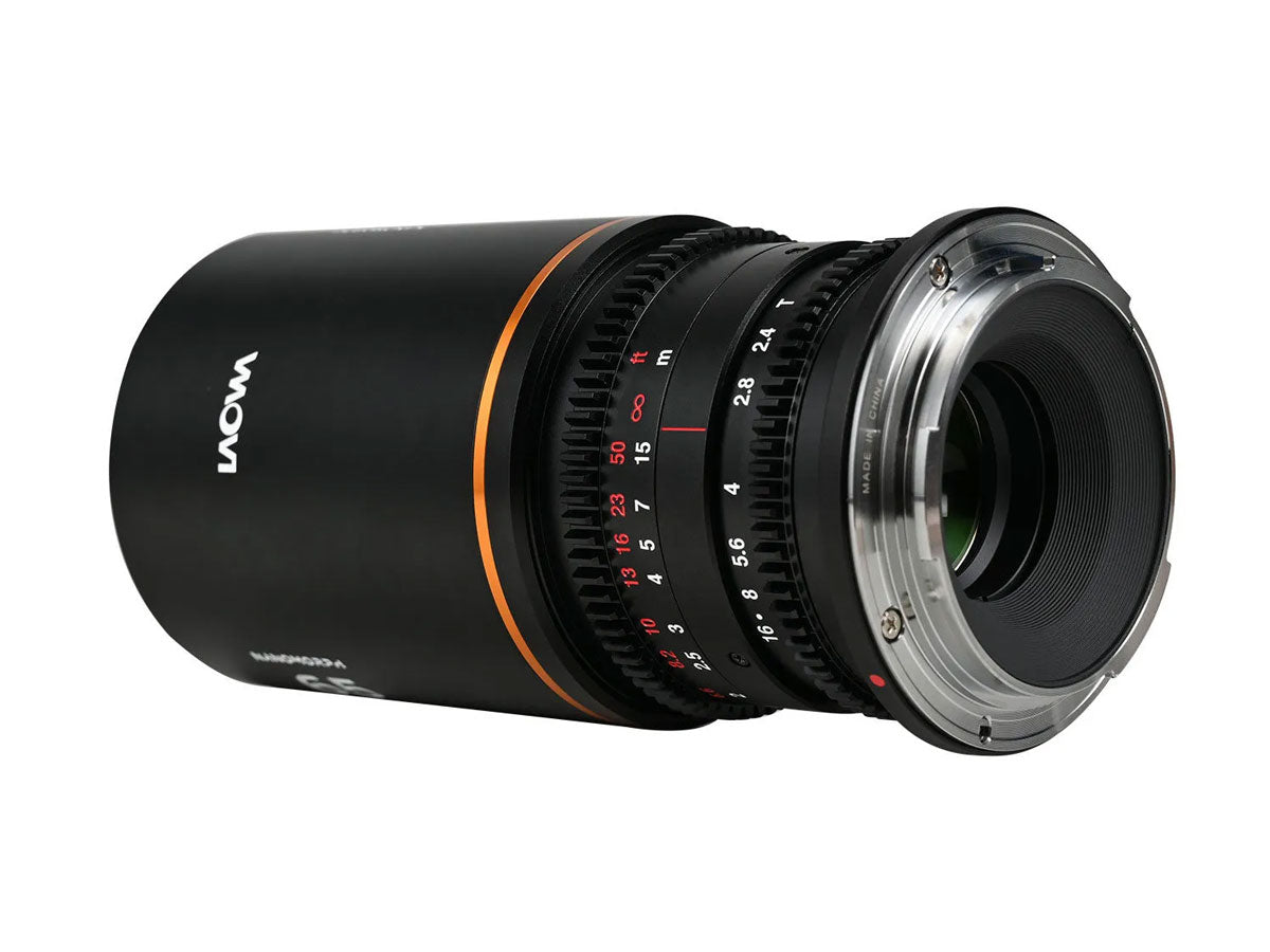 Laowa Nanomorph 65mm T2.4 1.5X S35 - Fuji X Mount (Amber)