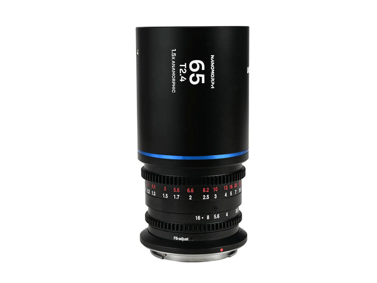 Laowa Nanomorph 65mm T2.4 1.5X S35 - Fuji X Mount (Blue)