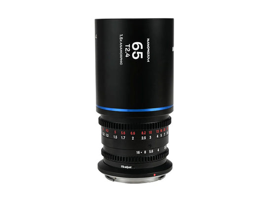 Laowa Nanomorph 65mm T2.4 1.5X S35 - Fuji X Mount (Blue)