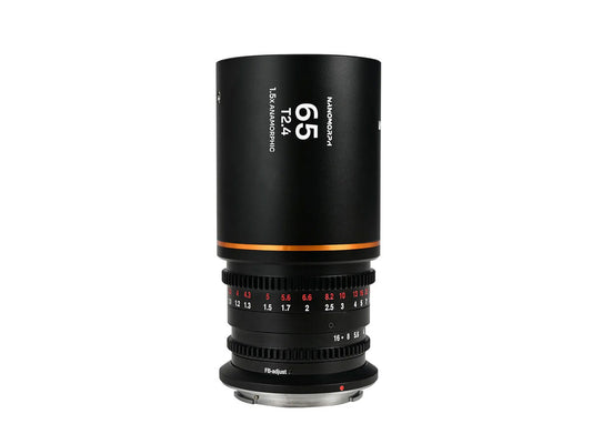 Laowa Nanomorph 65mm T2.4 1.5X S35 - L Mount (Amber)