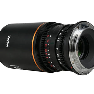 Laowa Nanomorph 65mm T2.4 1.5X S35 - RF Mount (Amber)