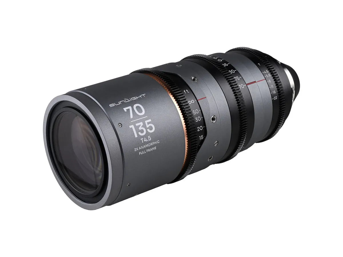 Laowa Sunlight 70-135mm T4.5 2x FF Anamorphic Zoom - PL Mount (Amber)