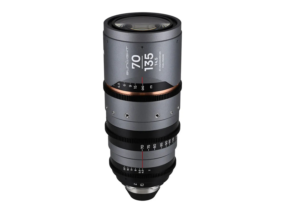 Laowa Sunlight 70-135mm T4.5 2x FF Anamorphic Zoom - PL Mount (Amber)