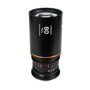 Laowa Nanomorph 80mm T2.4 1.5X S35 - Fuji X Mount (Amber)