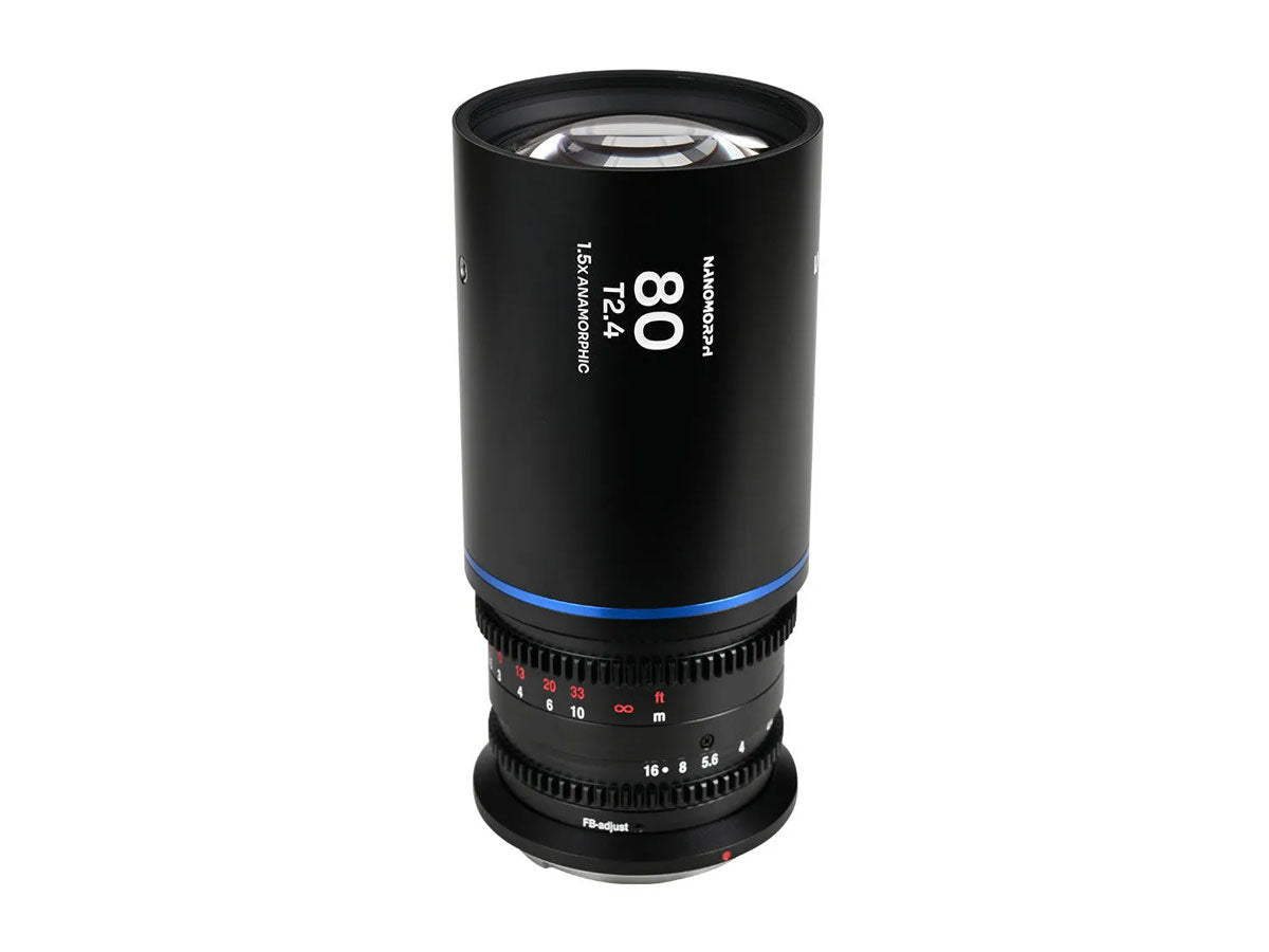 Laowa Nanomorph 80mm T2.4 1.5X S35 - Fuji X Mount (Blue)