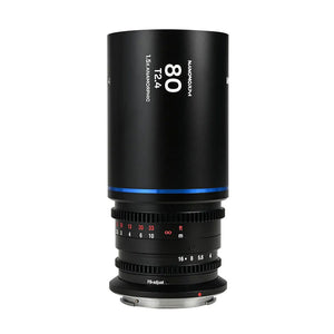 Laowa Nanomorph 80mm T2.4 1.5X S35 - Fuji X Mount (Blue)