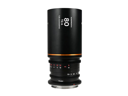 Laowa Nanomorph 80mm T2.4 1.5X S35 - L Mount (Amber)
