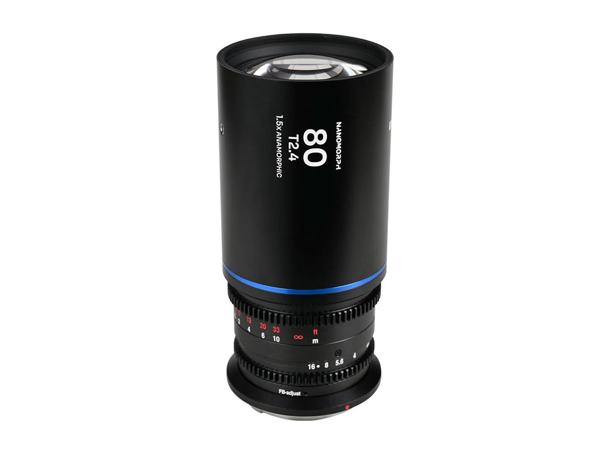 Laowa Nanomorph 80mm T2.4 1.5X S35 - L Mount (Blue)