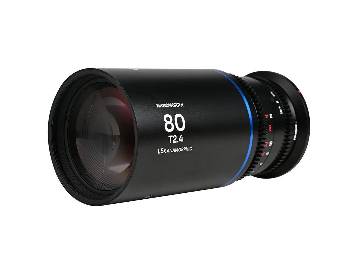 Laowa Nanomorph 80mm T2.4 1.5X S35 - L Mount (Blue)