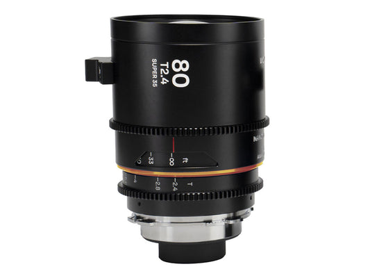 Laowa Nanomorph 80mm T2.4 1.5X S35 - PL/EF Mount (Amber)
