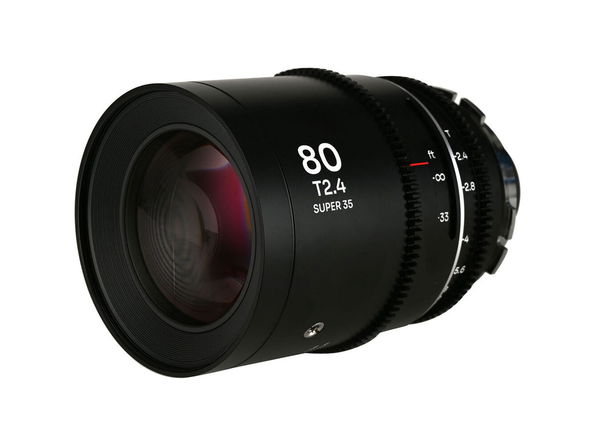 Laowa Nanomorph 80mm T2.4 1.5X S35 - PL/EF Mount (Silver)