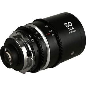 Laowa Nanomorph 80mm T2.4 1.5X S35 - PL/EF Mount (Silver)