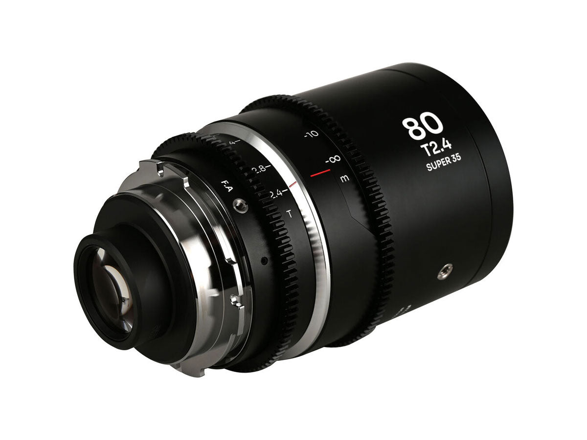 Laowa Nanomorph 80mm T2.4 1.5X S35 - PL/EF Mount (Silver)