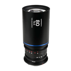 Laowa Nanomorph 80mm T2.4 1.5X S35 - RF Mount (Blue)