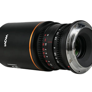 Laowa Nanomorph 65mm T2.4 1.5X S35 - E Mount (Amber)