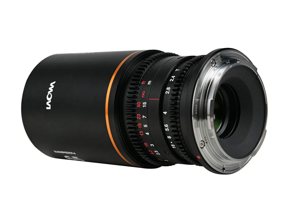 Laowa Nanomorph 65mm T2.4 1.5X S35 - E Mount (Amber)