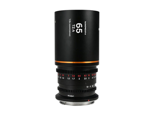 Laowa Nanomorph 65mm T2.4 1.5X S35 - E Mount (Amber)