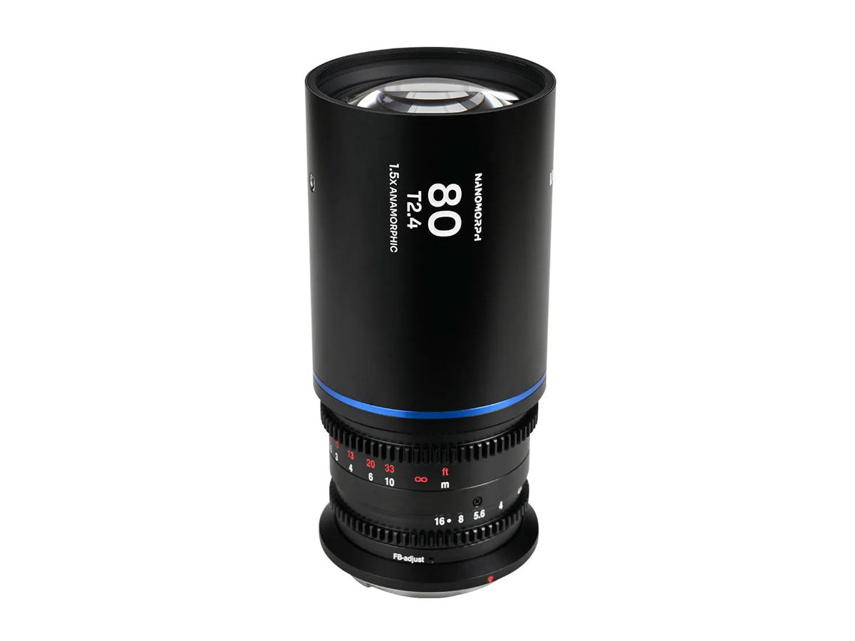 Laowa Nanomorph 80mm T2.4 1.5X S35 - E Mount (Blue)