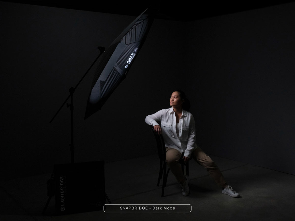 Lightbridge Snapbridge 5ft – Modular Soft Bounce/Negative Fill for CRLS Precision Lighting Reflector System