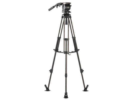 Libec HS-150MC Tripod System (W/ H15 Head, Mid-Level Spreader & Case)