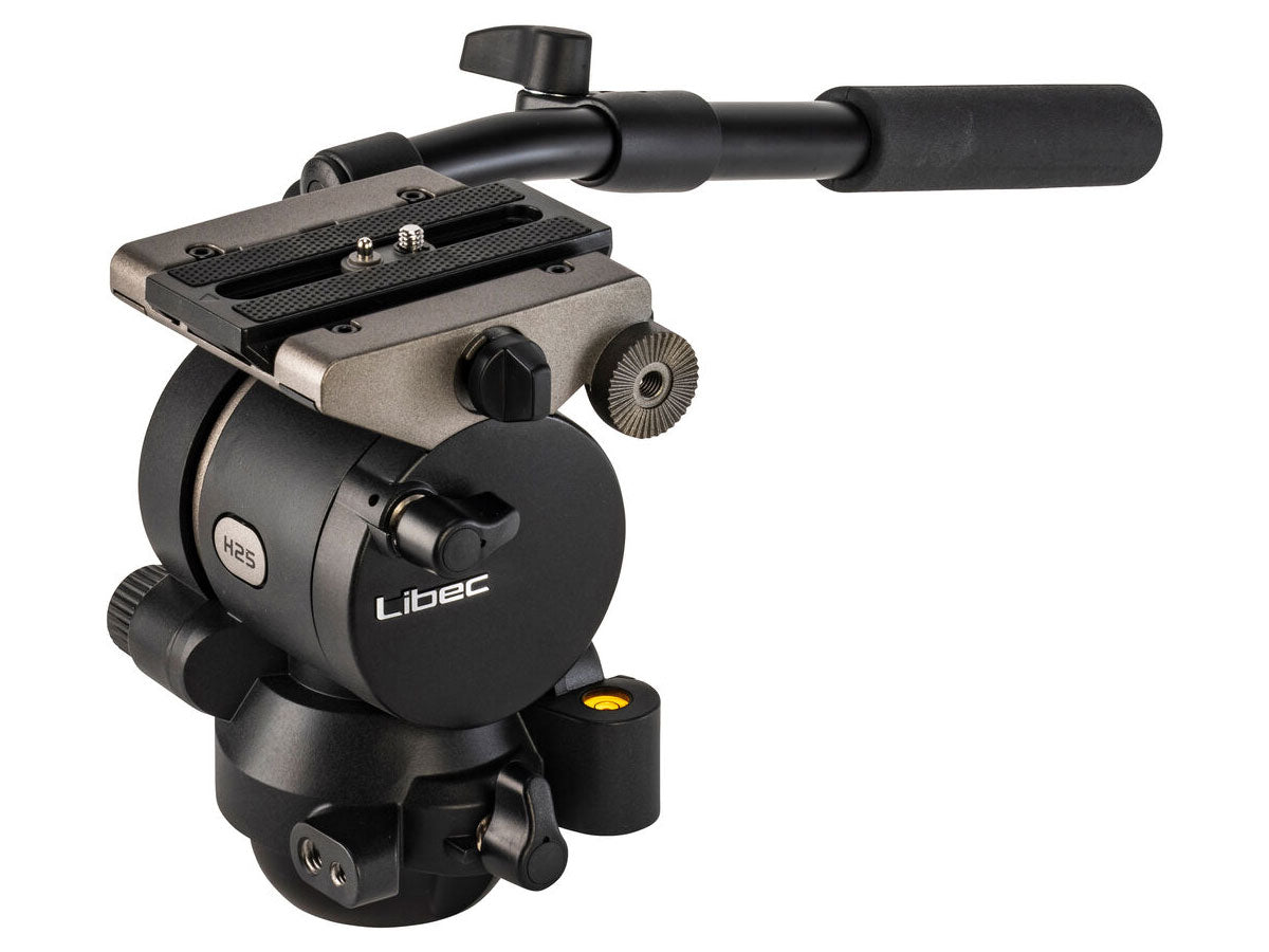 Libec HS-250M Tripod System (W/ H25 Head, Mid-Level Spreader & Case)