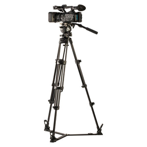Libec HS-250M Tripod System (W/ H25 Head, Mid-Level Spreader & Case)