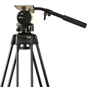 Libec HS-350M Tripod System (W/ H35 Head, Mid-Level Spreader & Case)
