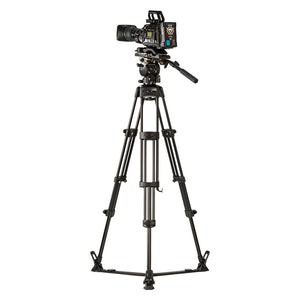 Libec HS-450M Tripod System (W/ H45 Head, Mid-Level Spreader & Case)