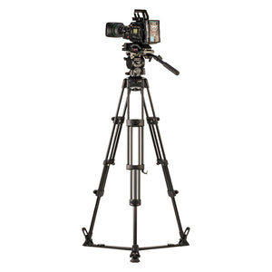 Libec HS-450M Tripod System (W/ H45 Head, Mid-Level Spreader & Case)