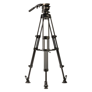 Libec HS-450M Tripod System (W/ H45 Head, Mid-Level Spreader & Case)