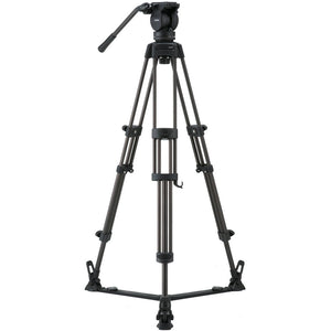 Libec LX5 Tripod System (w/Pan and Tilt Fluid Head and Floor Spreader)