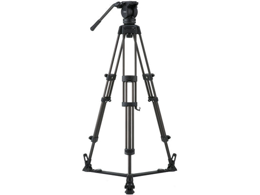 Libec LX5 Tripod System (w/Pan and Tilt Fluid Head and Floor Spreader)