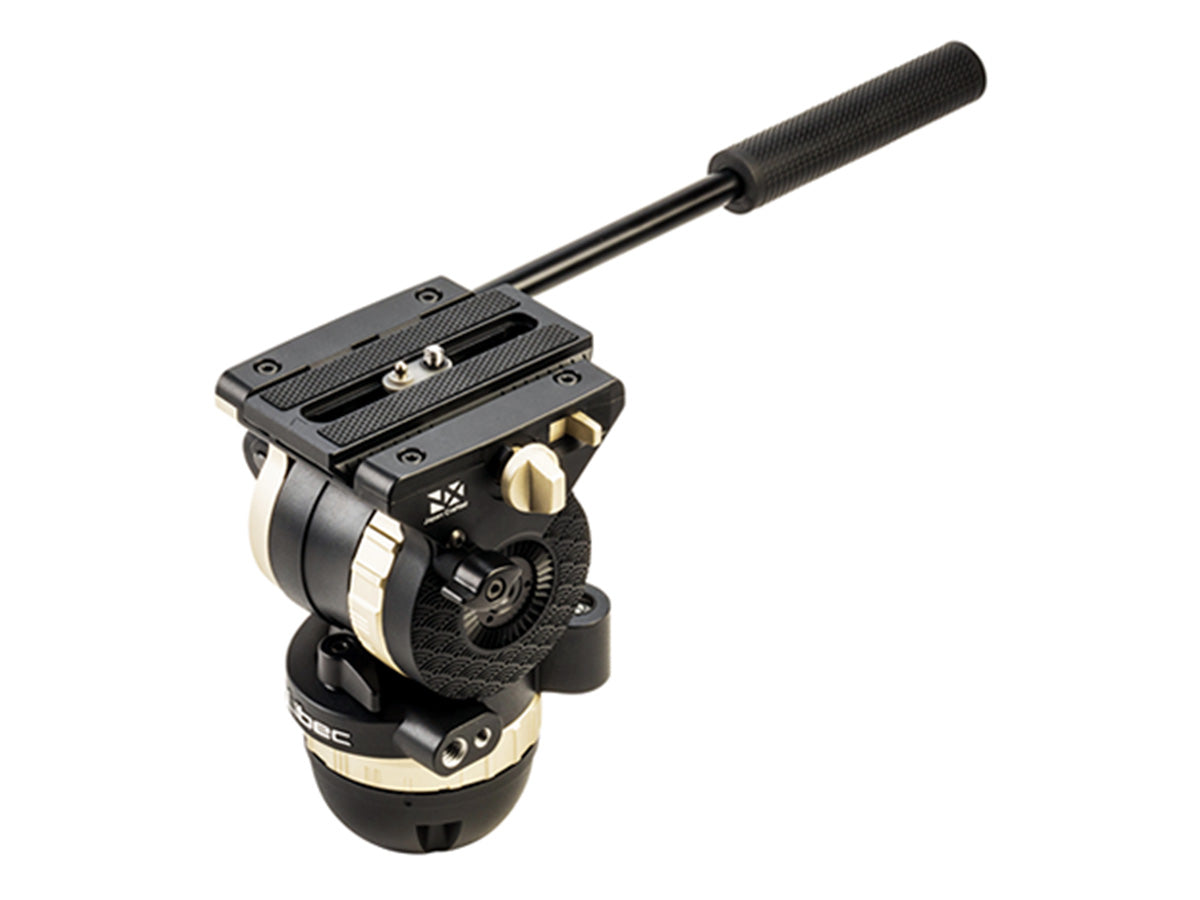 Libec NH10 75mm Ball and Flat Base Video Head with Pan Handle - 4kg Payload