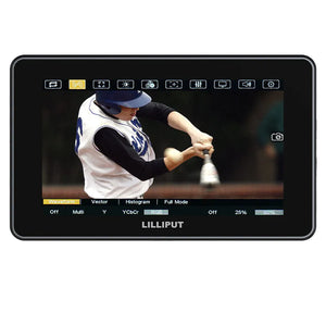 Lilliput HT5S - 5" 2000nit Ultra Bright Touch Control Camera Monitor