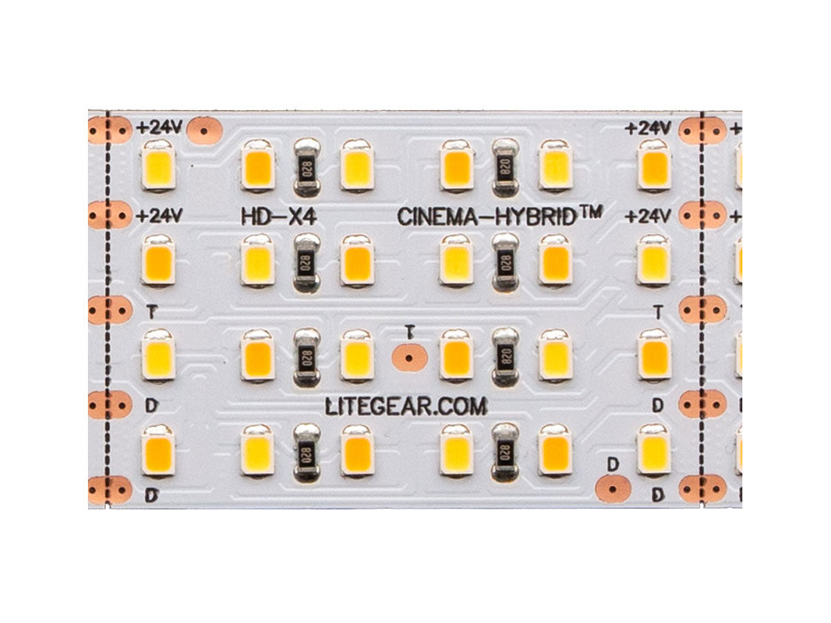 LiteGear LiteRibbon Cinema Hybrid, X4, 24V, 2.5 m