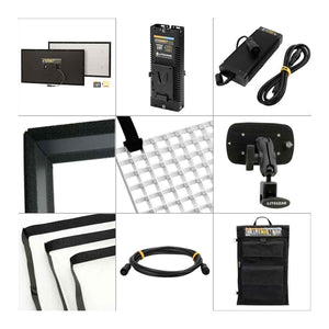 LiteGear LiteMat Plus 4 Complete Kit Hybrid with V Lock Mount