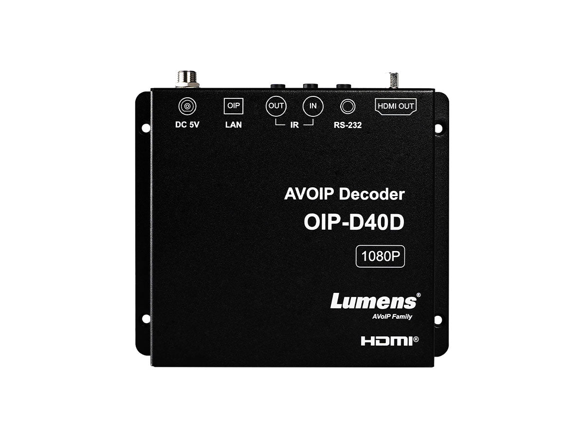 Lumens OIP-D40D Full HD 1G Decoder