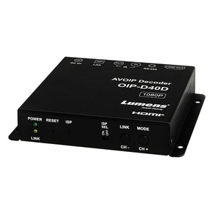 Lumens OIP-D40D Full HD 1G Decoder