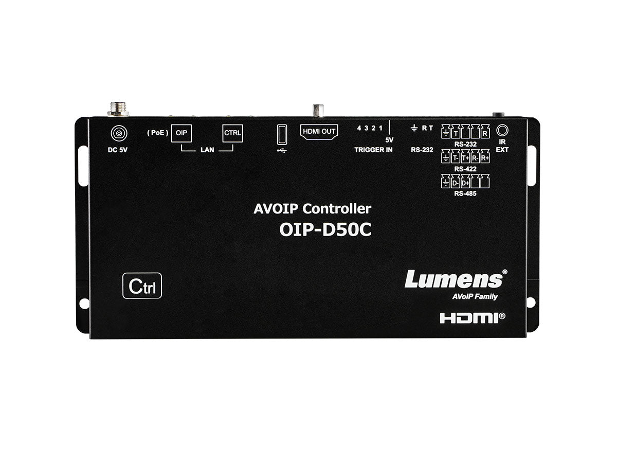 Lumens OIP-D50C AVoIP Controller