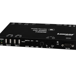 Lumens OIP-D50D 4K 1G Decoder
